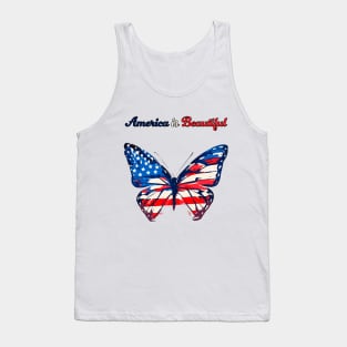 America is beautiful Tank Top